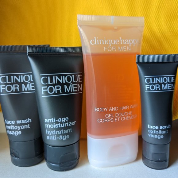 Clinique Other - Clinique Happy For Men set - travel size